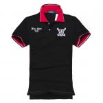 special offer hackett scratch eights polo 2013 tee shirt hommes high collar viii black